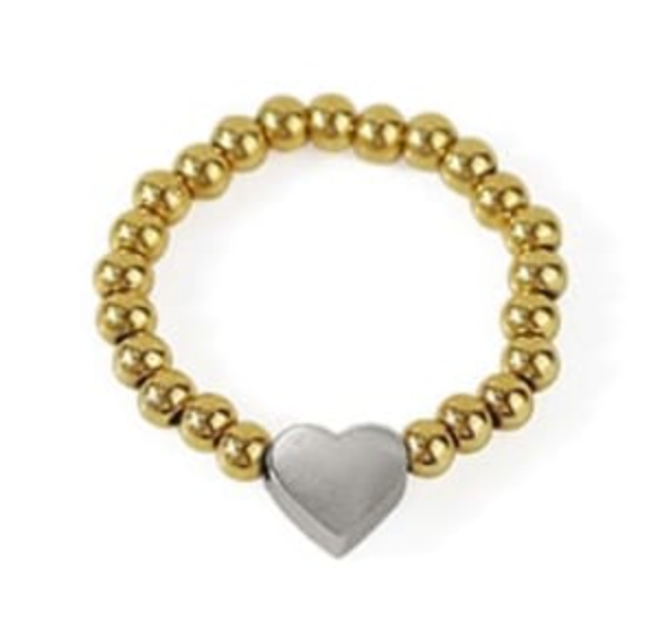 Heart Silver Ring