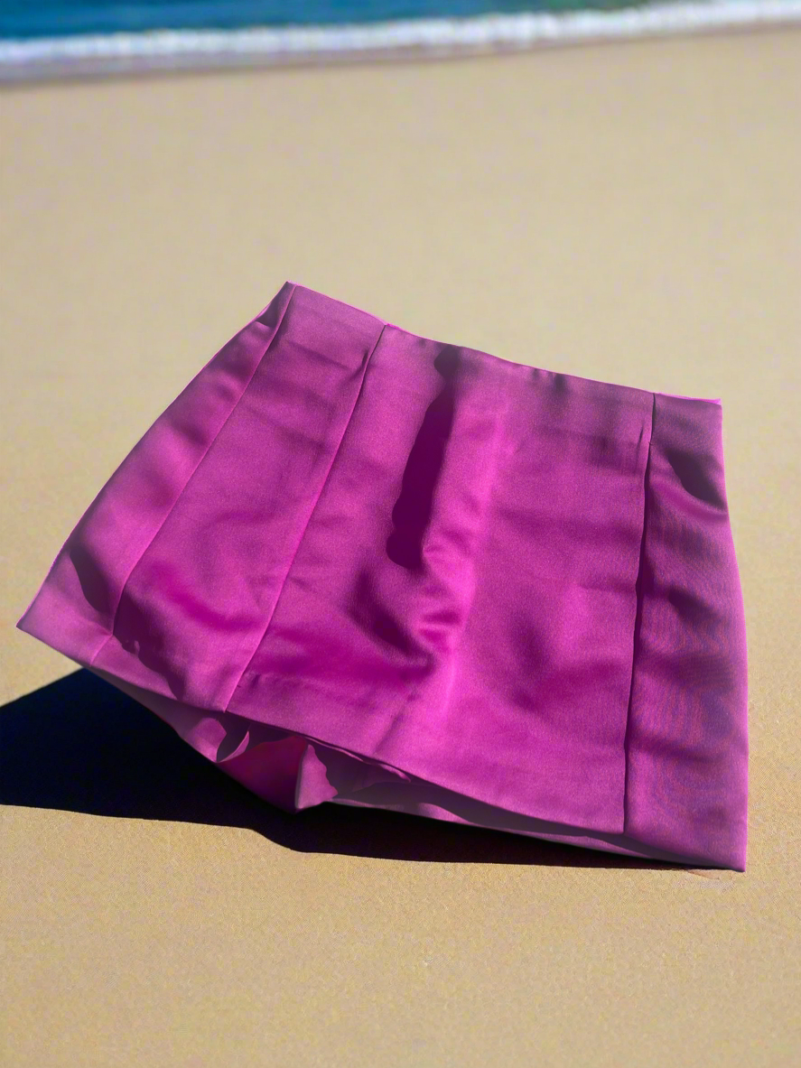 Magenta skort