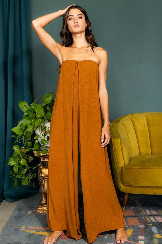 Strapless Jumpsuit