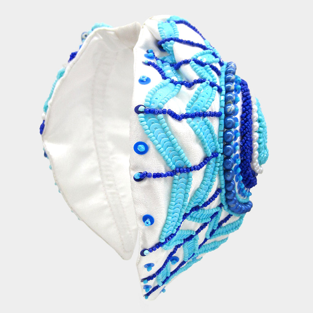 Evil eye headband