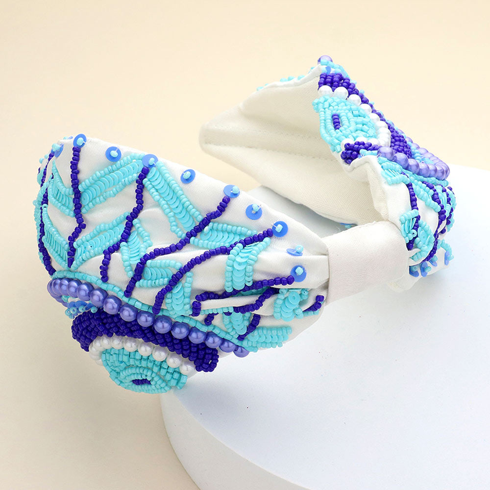 Evil eye headband